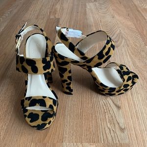 Charlotte Russe Cheetah Print Heels 👠